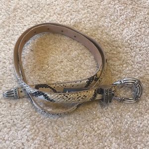 Vtg. Brighton Leather Belt